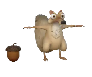 123-NPC_003_松鼠_FBX - 1