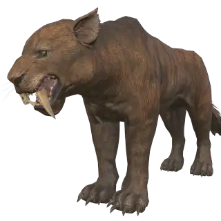 174-Animal_022_剑齿虎 - 1