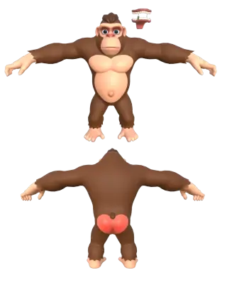 182-Animal_033_猴子 - 1