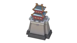 436-building_008_6级城墙03 - 1