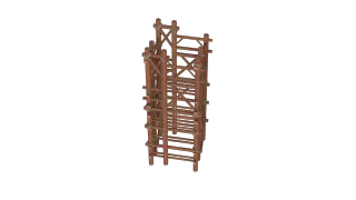 443-building_013_2级塔楼脚手架02 - 1