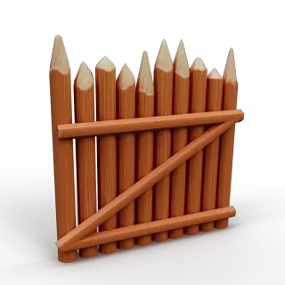 514-Props_267_木栅栏 - 1