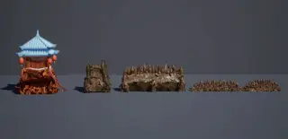 646-破碎_007塔楼和栅栏破碎 - 1