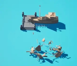 648-破碎_009船撞桥破碎 - 1