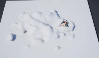 659-雪模拟_002_郝聪明雪地爬行 - 1